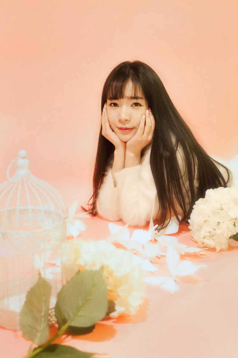 甜美可爱女生浪漫粉色世界蝴蝶梦