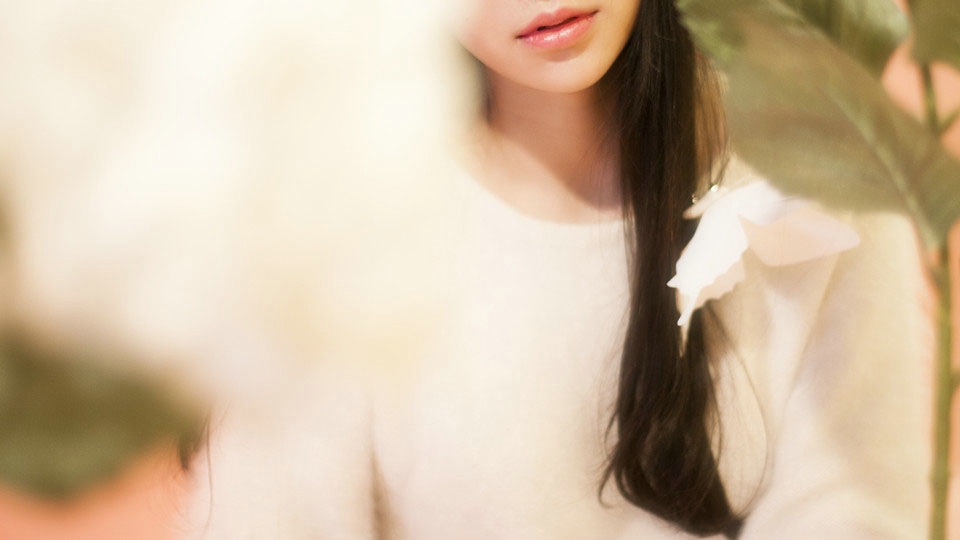 甜美可爱女生浪漫粉色世界蝴蝶梦