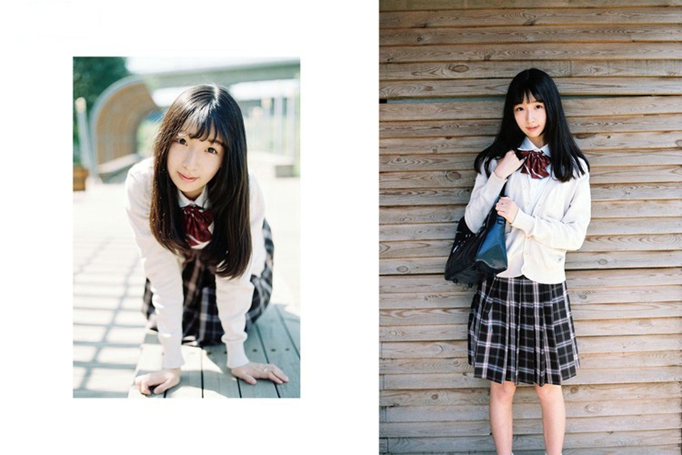 日系甜美妹子清新唯美青涩写真