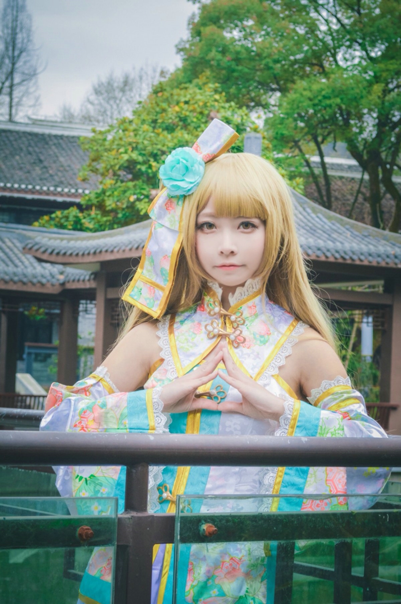 甜性涩爱本色女郎南小鸟旗袍觉醒cos
