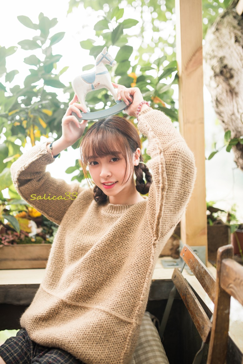 清纯刘海邻家女孩气质甜美私房生活照