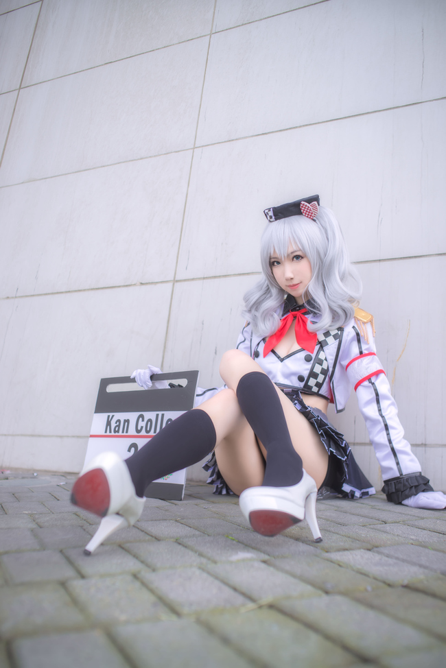 成都鹿岛赛车娘甜美清纯cosplay