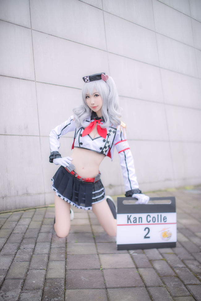 成都鹿岛赛车娘甜美清纯cosplay