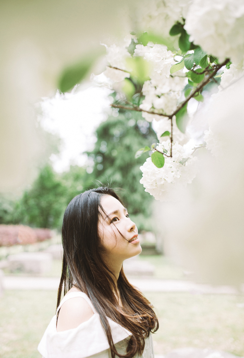 花丛少女唯美写真梦幻撩人