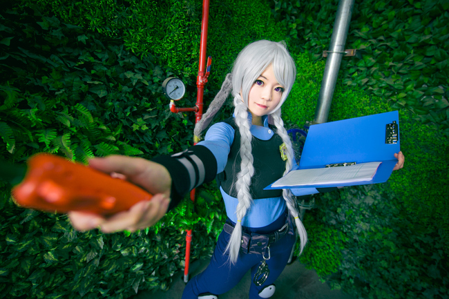清纯萝莉cosplay疯狂动物城白皙可爱的朱迪