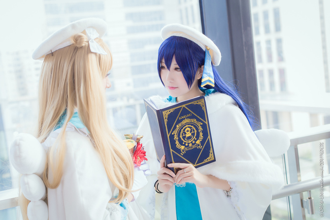 LoveLive南小鸟唱诗班场照清纯cosplay