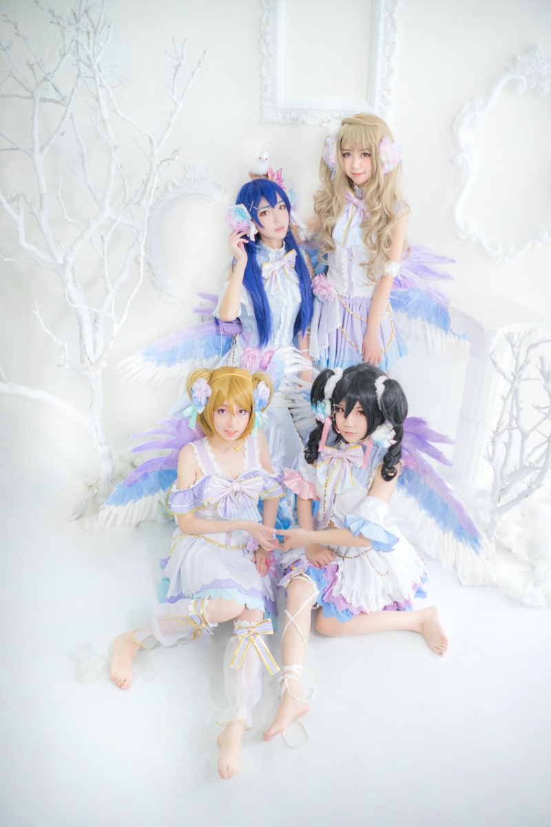 LoveLive!园田海未cos感谢祭白色情人节觉醒ver