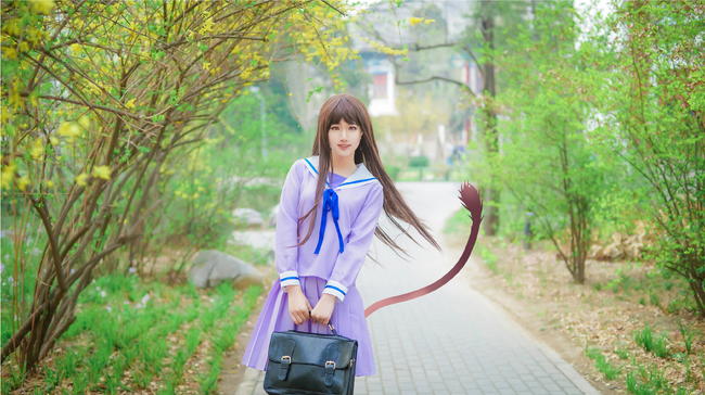 纯情少女野良神壹歧日和甜美可爱cosplay