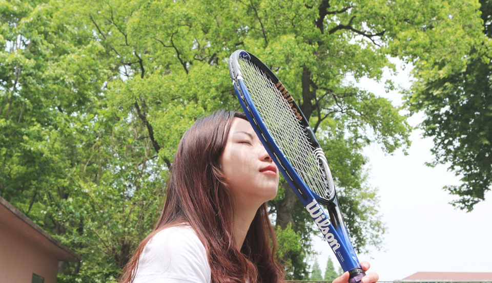 清新网球少女阳光魅力写真