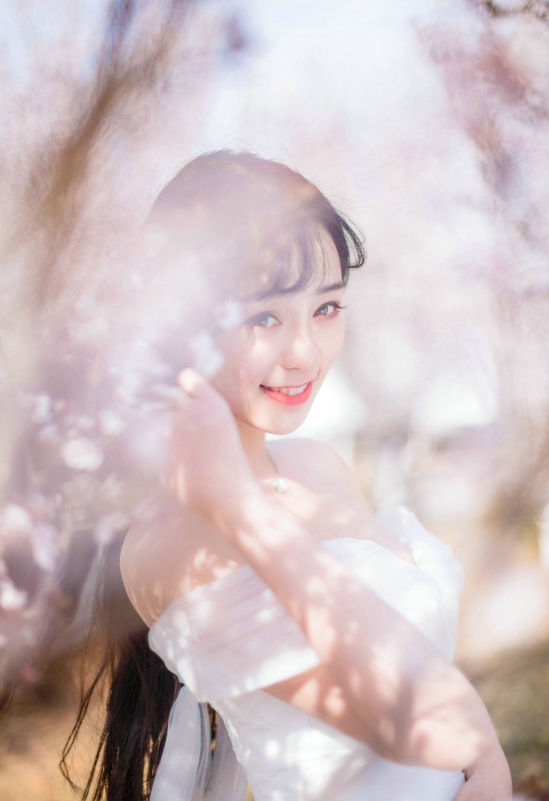 气质优雅美女清新唯美意境写真