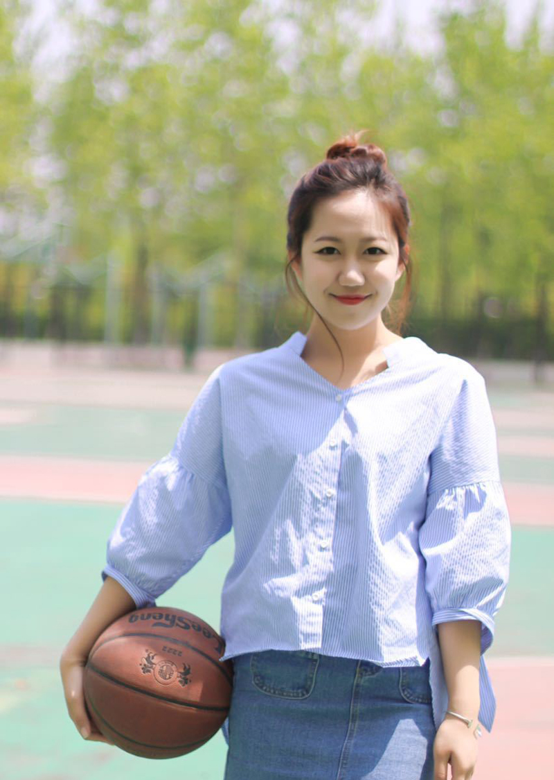 清新少女篮球写真青春洋溢