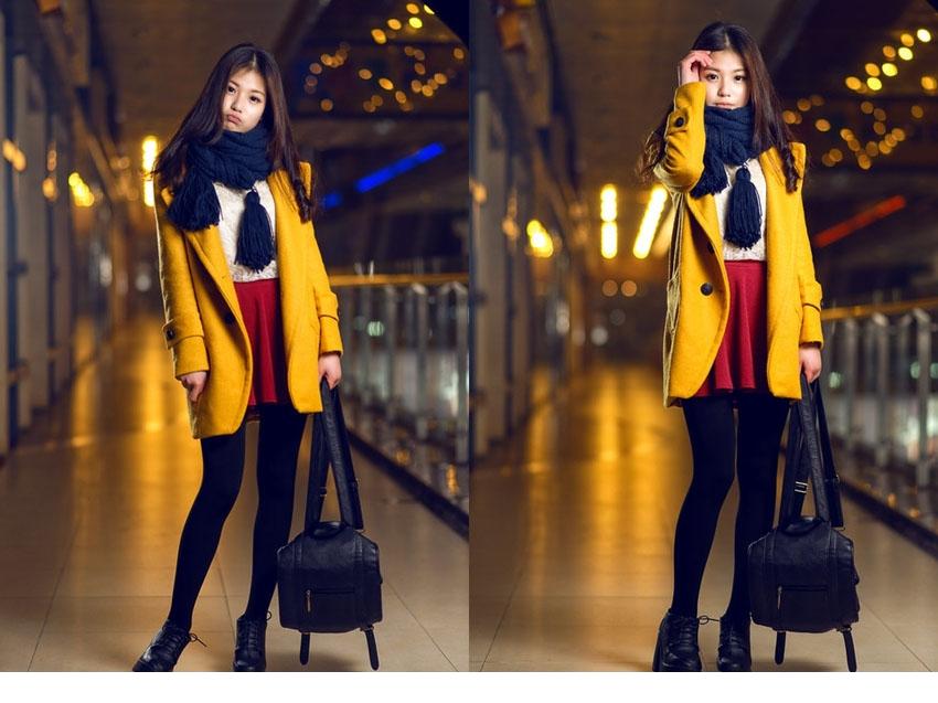 清纯养眼美女迷人爆黄美图