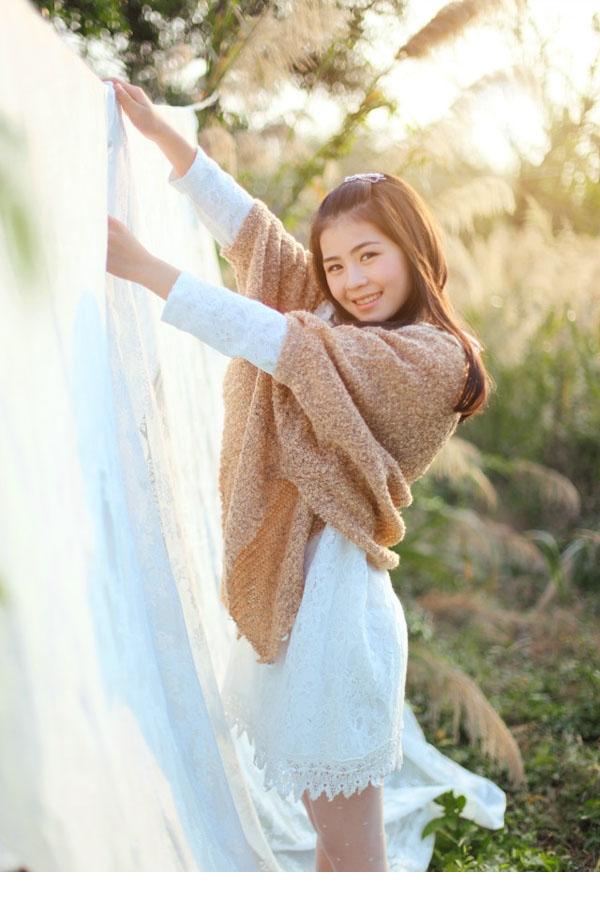 清新小女生蒲公英的温暖约定