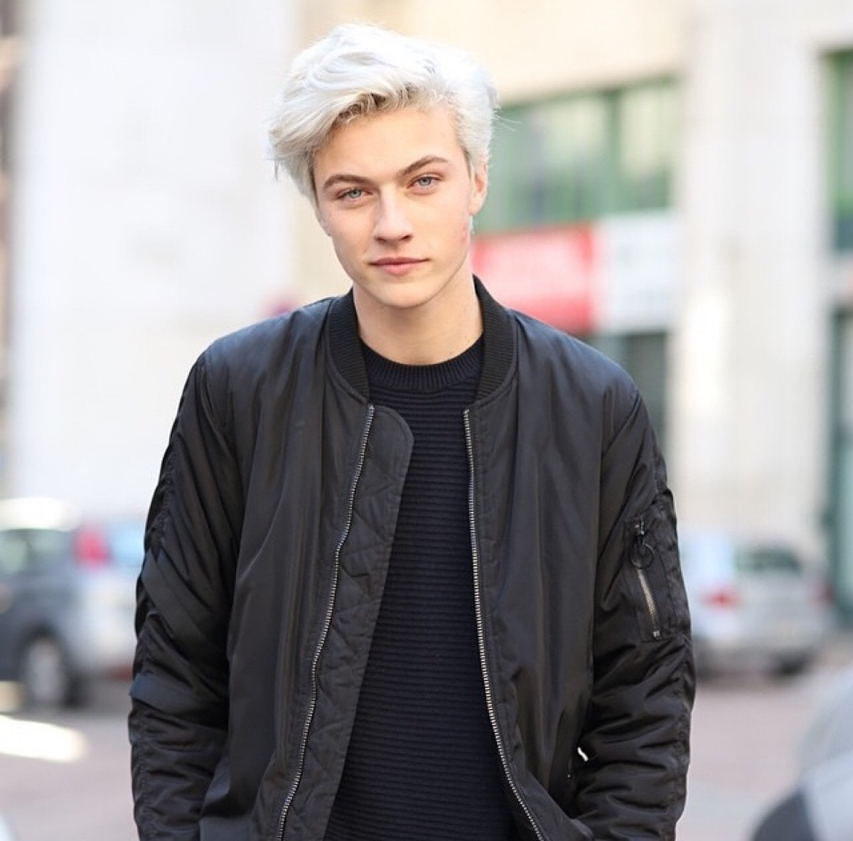 欧美帅哥男模lucky blue smith 壁纸图片