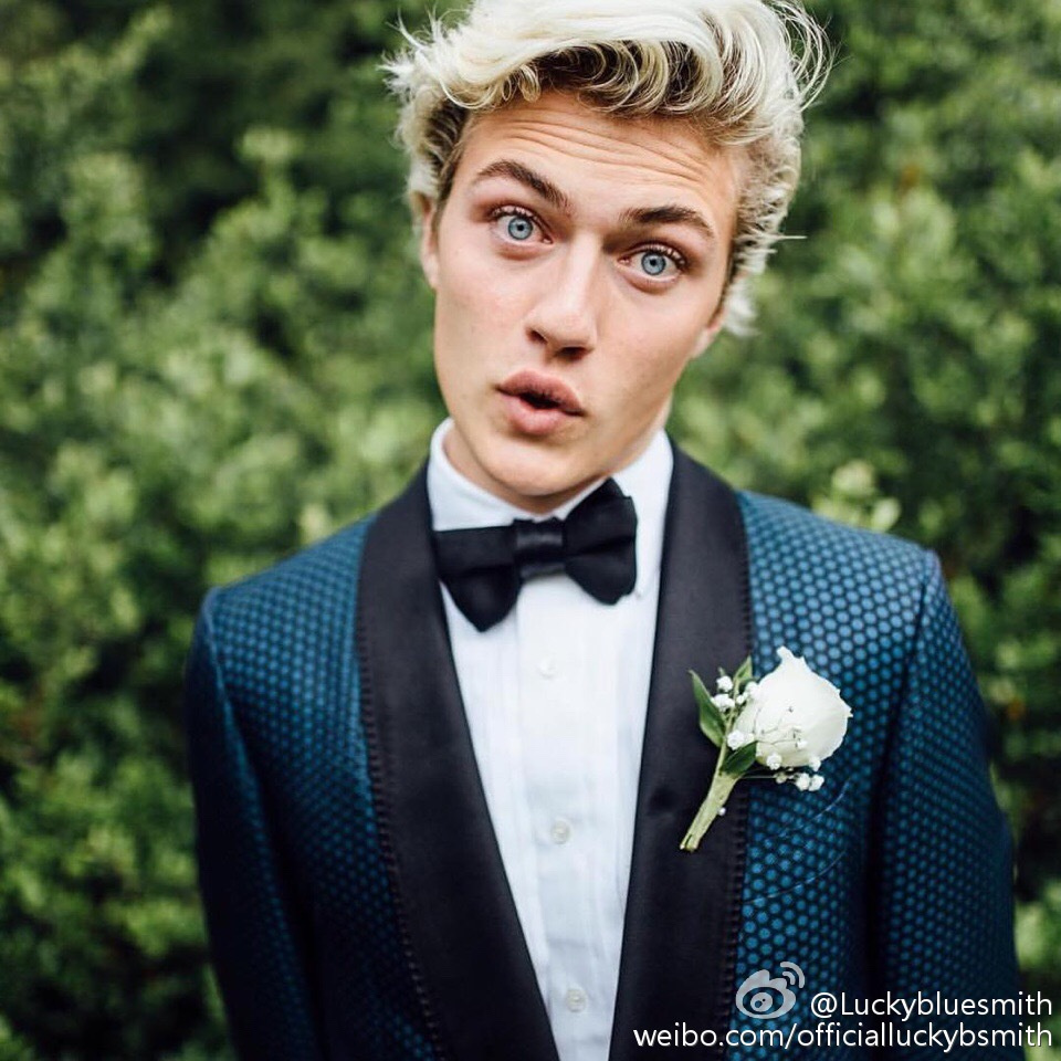 欧美男模lucky blue smith帅气写真图片