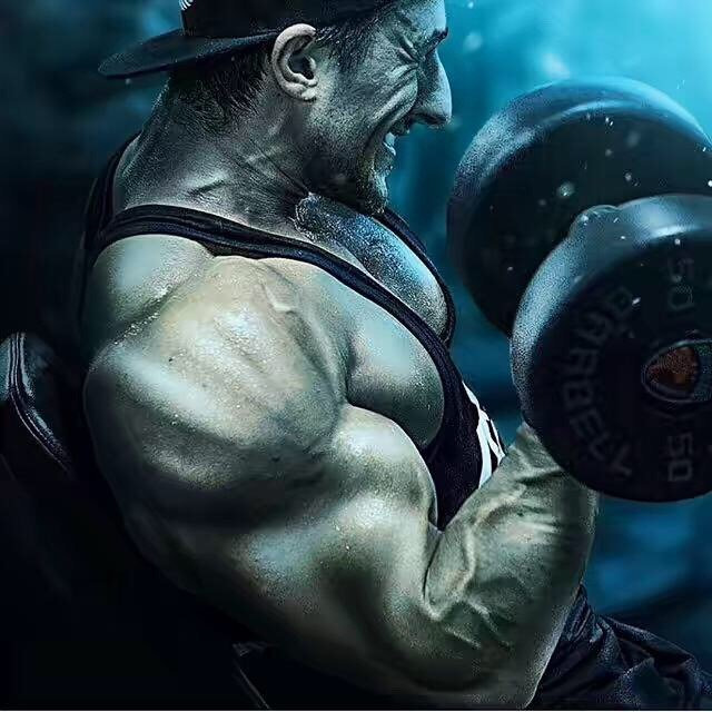 欧美健身房大型肌肉猛男照片