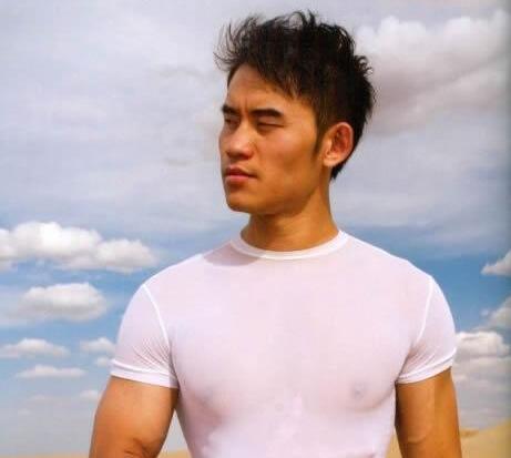 杜达雄的中国男模程东个性写真图片