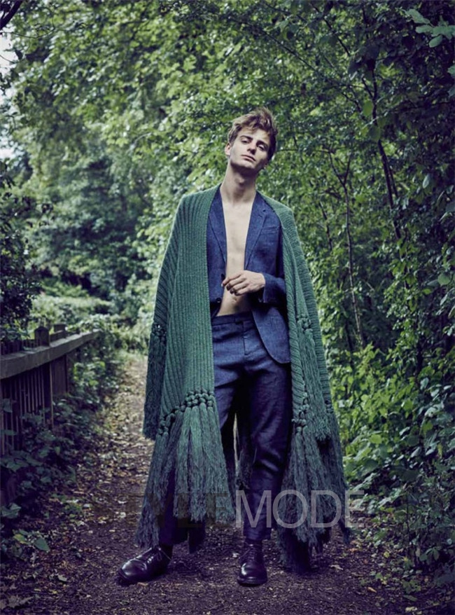 欧美男模ben allen清新时尚写真图片