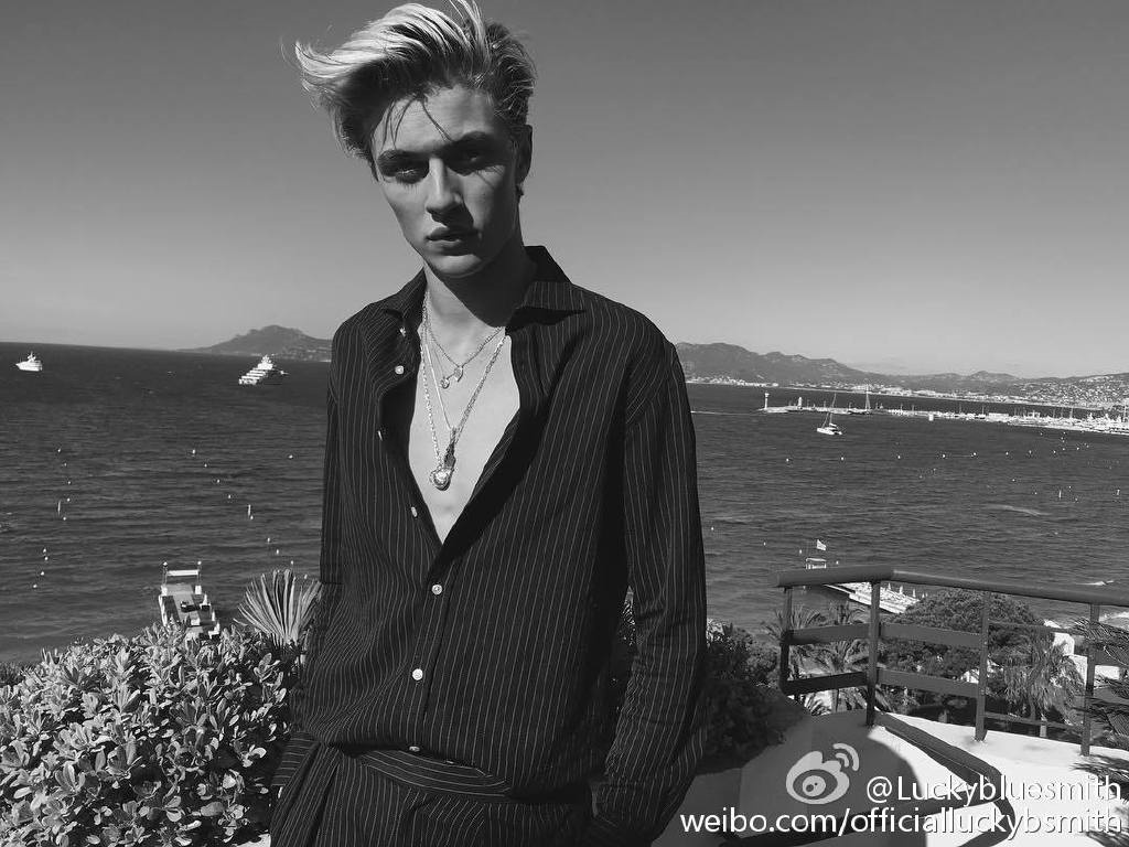 欧美男模lucky blue smith帅气写真图片