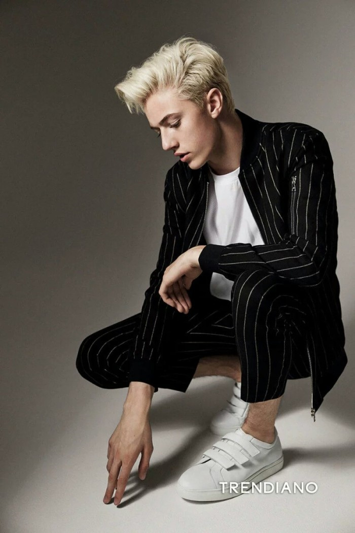 顶级欧美男模lucky blue smith 图片写真集