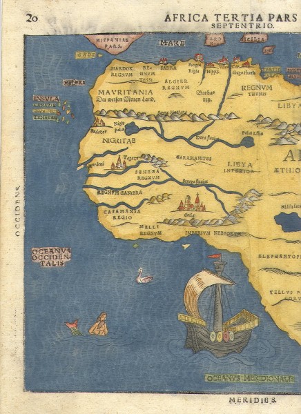 非洲古地图图片(4张)