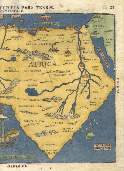 非洲古地图图片(4张)