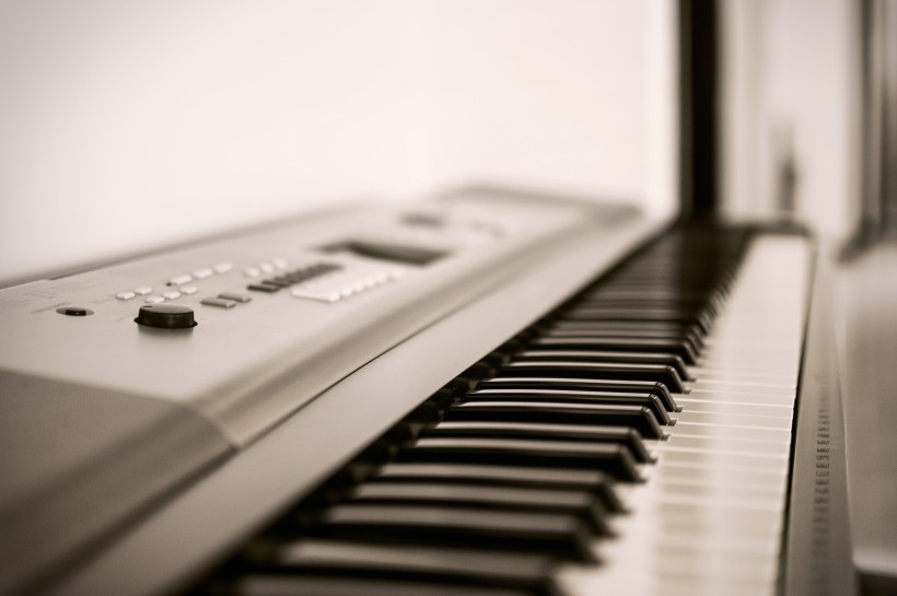 钢琴键盘高清图片(11张)