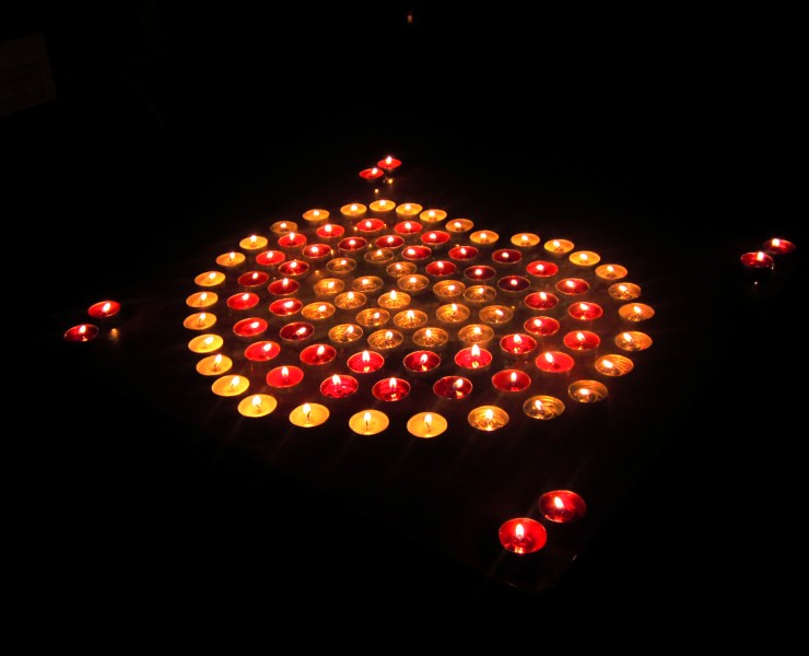 浪漫的情人节蜡烛图片(10张)