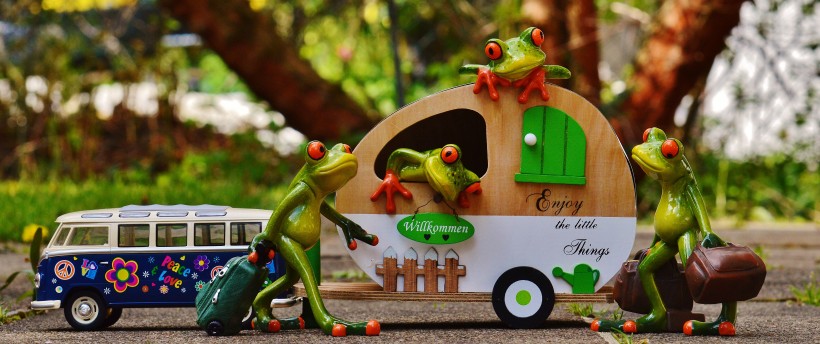 创意可爱搞笑青蛙家居摆件图片(24张)
