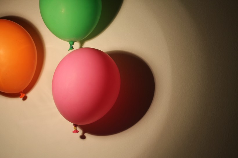 五颜六色的气球图片(11张)
