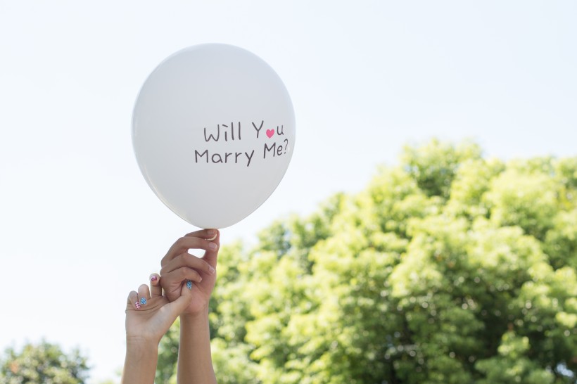 漂亮的求婚气球图片(13张)