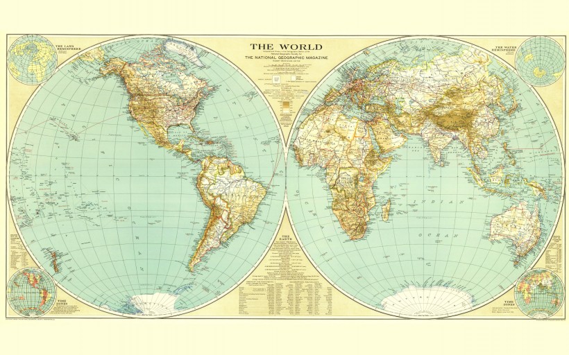 世界地图图片(20张)