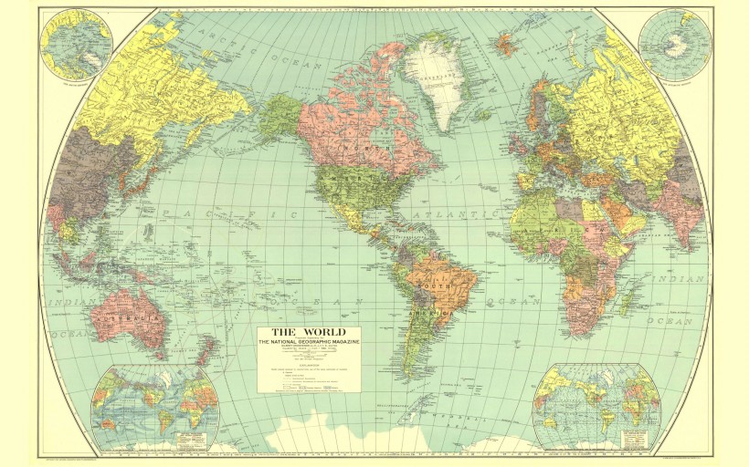 世界地图图片(20张)