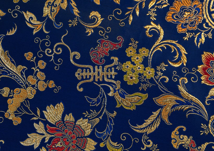 中国丝绸花纹图片(16张)