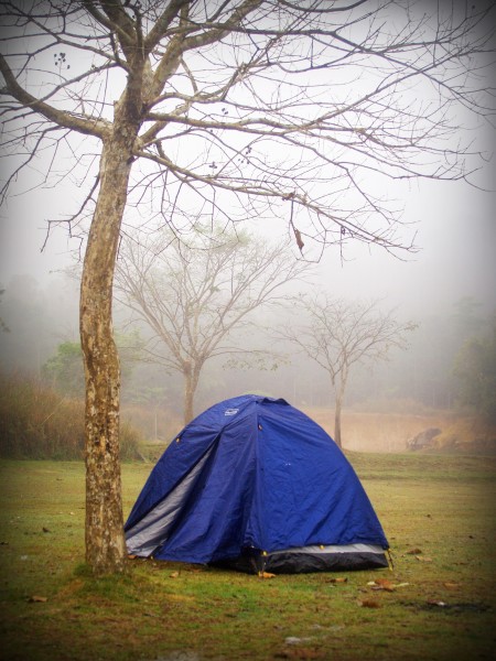 旅行搭建的帐篷图片(10张)