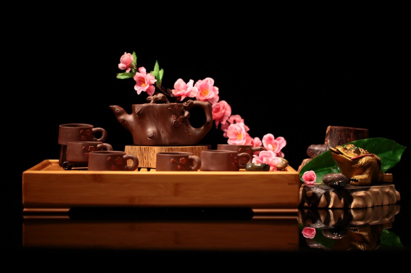 传统紫砂壶茶具图片(13张)