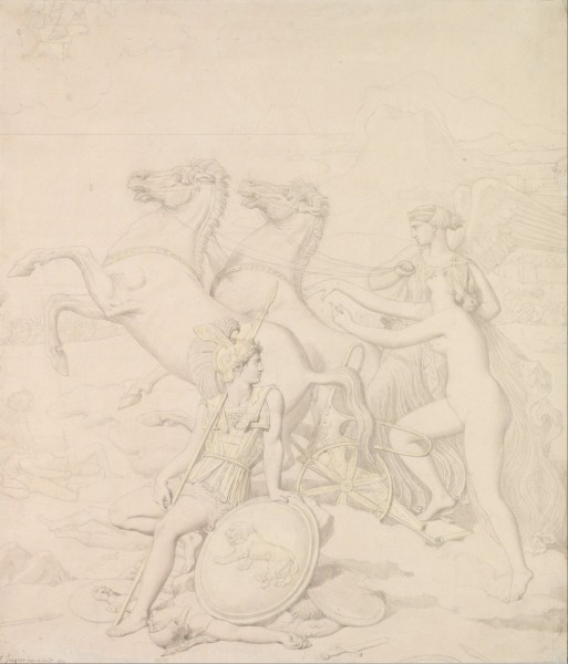 让·奥古斯特·多米尼克·安格尔绘画系列图片(15张)