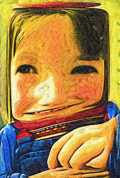抽象儿童油画图片(22张)