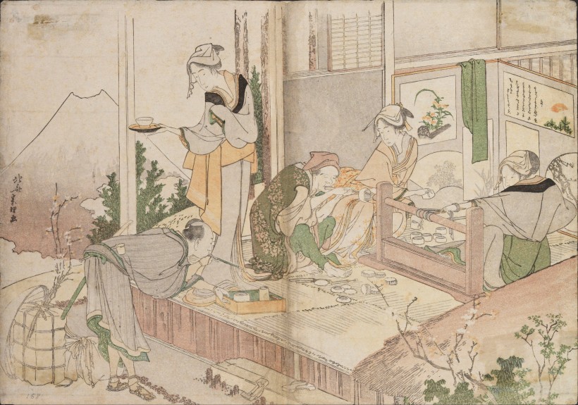 葛饰北斋绘画系列图片(16张)