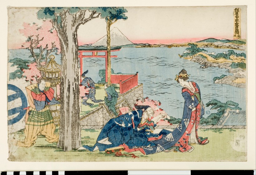 葛饰北斋绘画系列图片(16张)