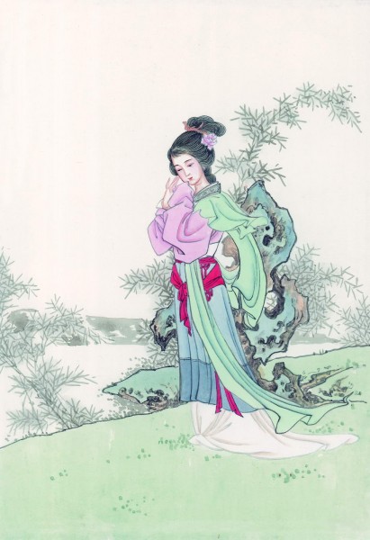 工笔古典仕女图片(25张)