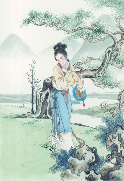 工笔古典仕女图片(25张)