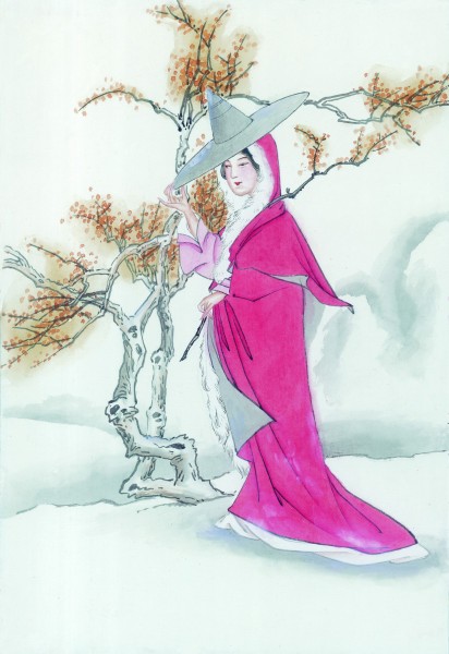 红楼梦人物绘画图片(56张)
