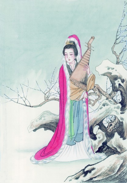 红楼梦人物绘画图片(56张)