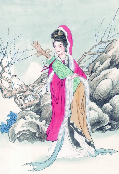 红楼梦人物绘画图片(56张)