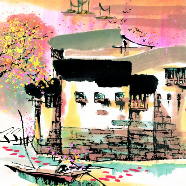 江南水乡秋天水墨图片(50张)