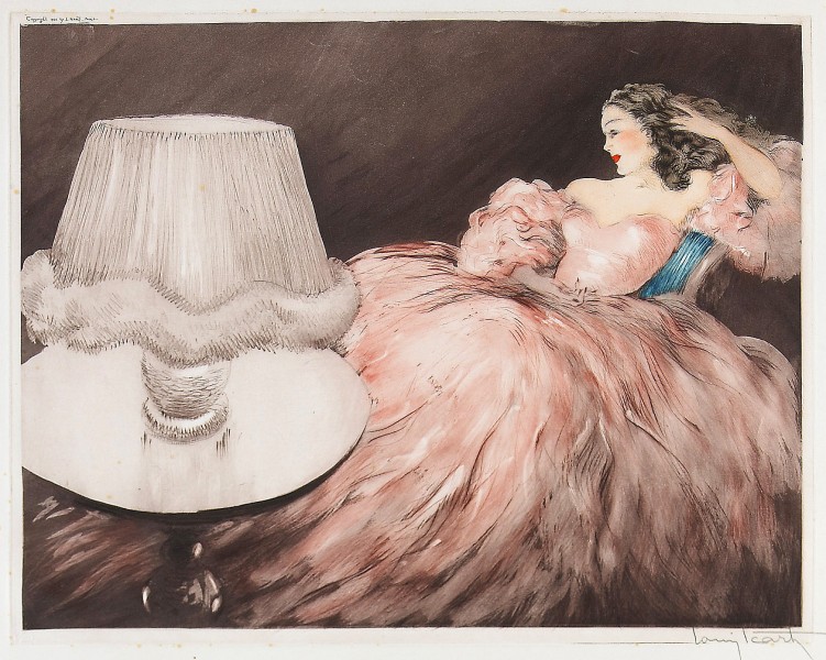 Louis Icart绘画作品欣赏（三）图片(18张)