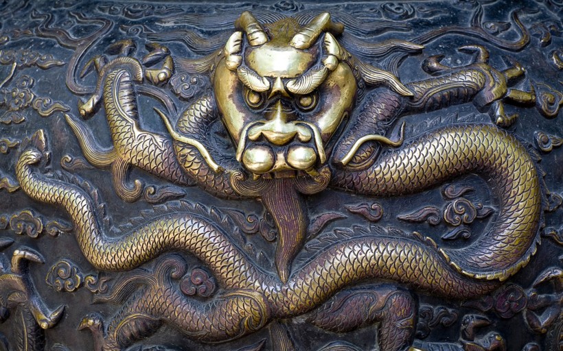 龙的雕刻艺术图片(10张)