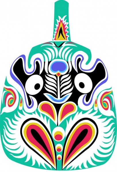 马勺脸谱图片(40张)