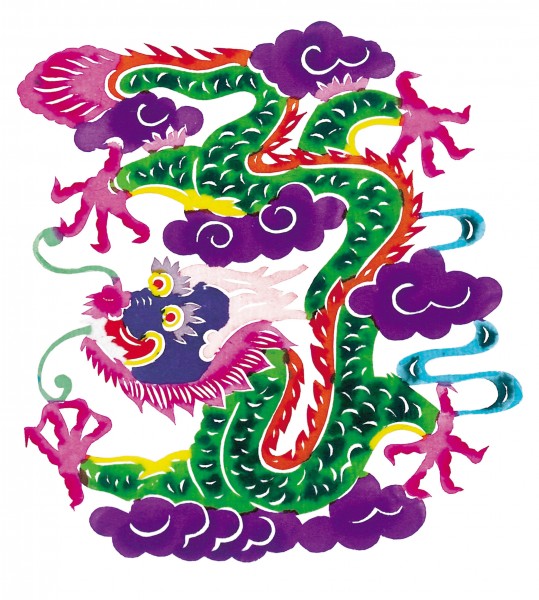生肖剪纸图片(9张)